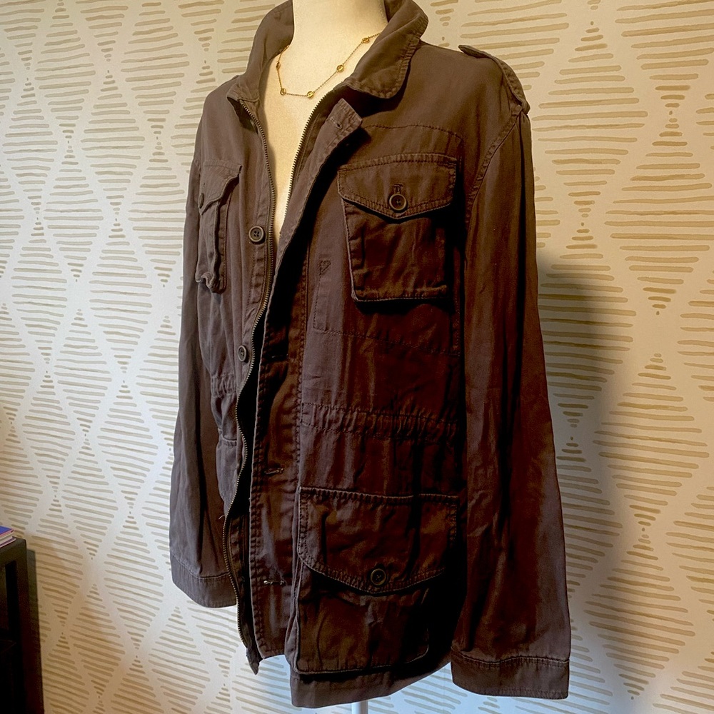 Grey Utility Jacket - Picture 3 of 4